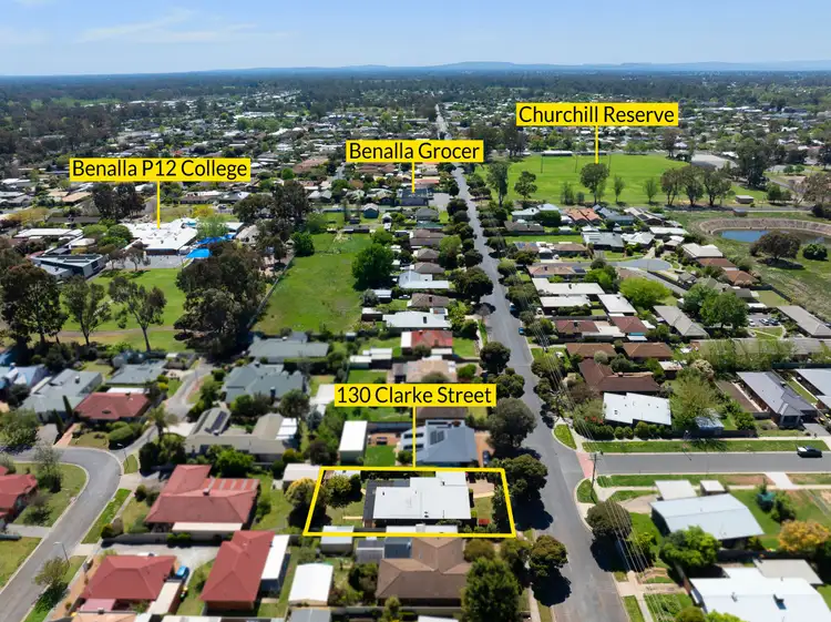 Second view of Homely house listing, 130 Clarke Street, Benalla VIC 3672