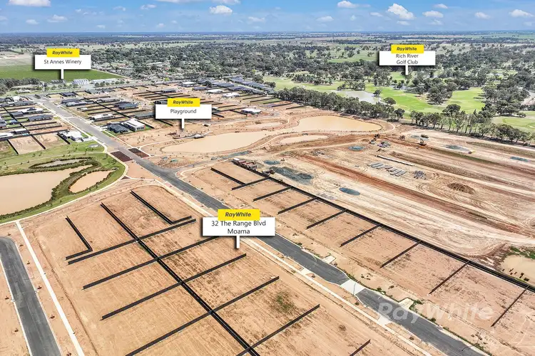 Fifth view of Homely land listing, LOT 165, 32 The Range Boulevard, Moama NSW 2731