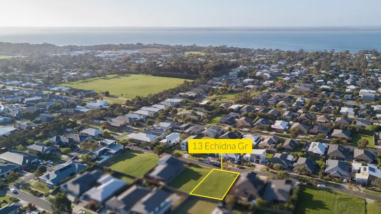 Main view of Homely land listing, 13 Echidna Grove, Cowes VIC 3922