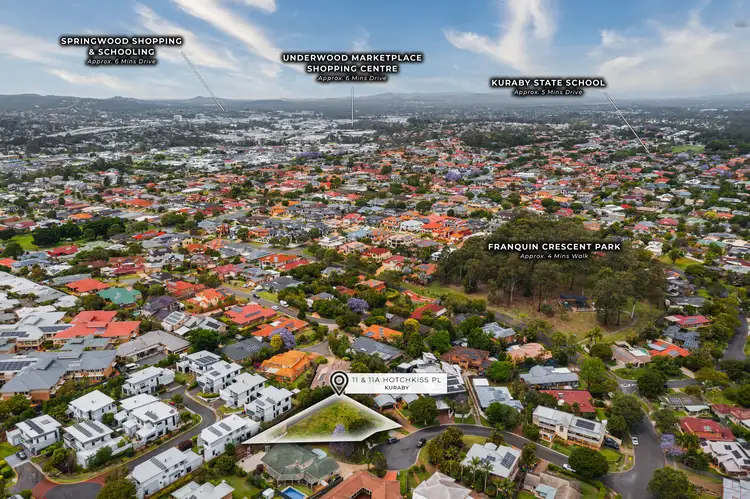 Fourth view of Homely land listing, 11 & 11A Hotchkiss Place, Kuraby QLD 4112