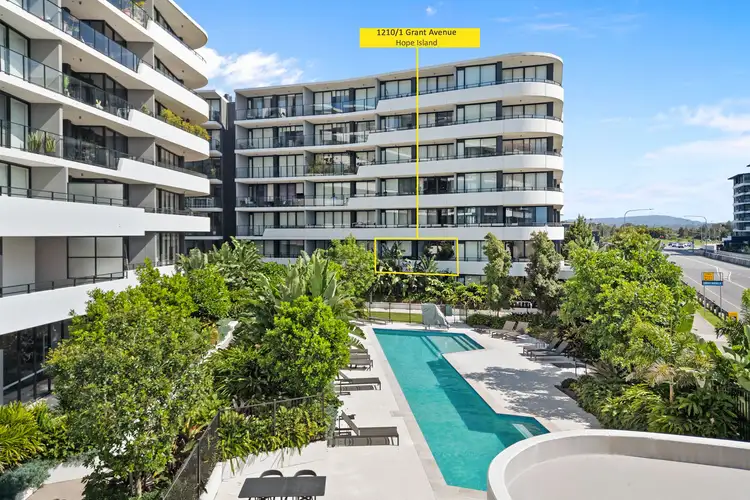 Main view of Homely apartment listing, 1210/1 Grant Avenue, Hope Island QLD 4212