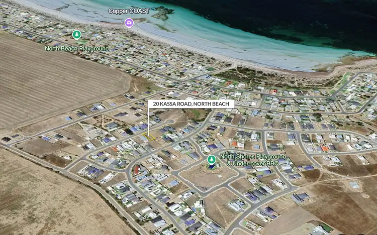 Second view of Homely land listing, 20 Kassa Road, North Beach SA 5556