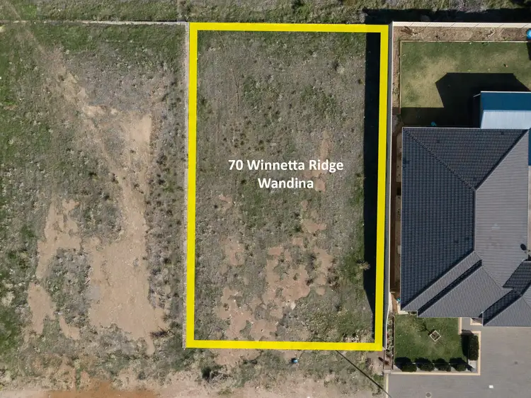 Third view of Homely land listing, 70 Winnetta Ridge, Wandina WA 6530