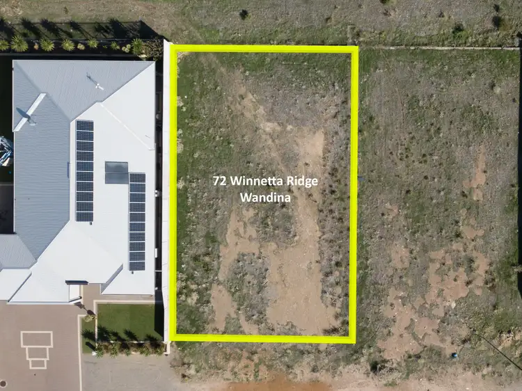 Third view of Homely land listing, 72 Winnetta Ridge, Wandina WA 6530