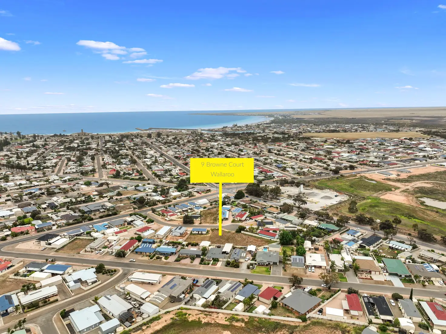Main view of Homely land listing, 9 Browne Court, Wallaroo SA 5556