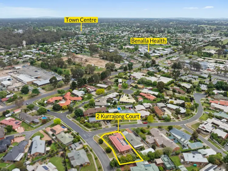 Second view of Homely house listing, 2 Kurrajong Court, Benalla VIC 3672