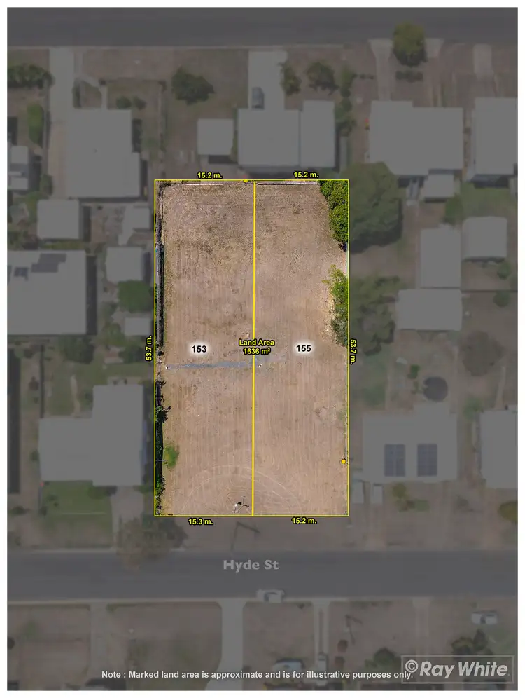 Main view of Homely land listing, 153 Hyde Street, Frenchville QLD 4701