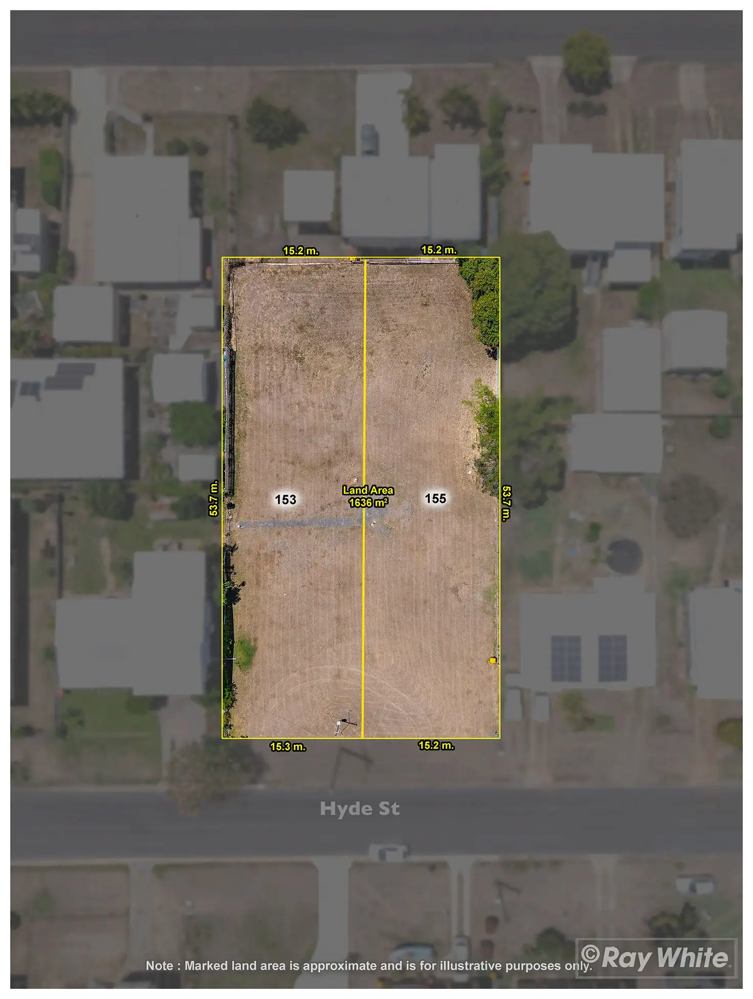 Main view of Homely land listing, 153 Hyde Street, Frenchville QLD 4701