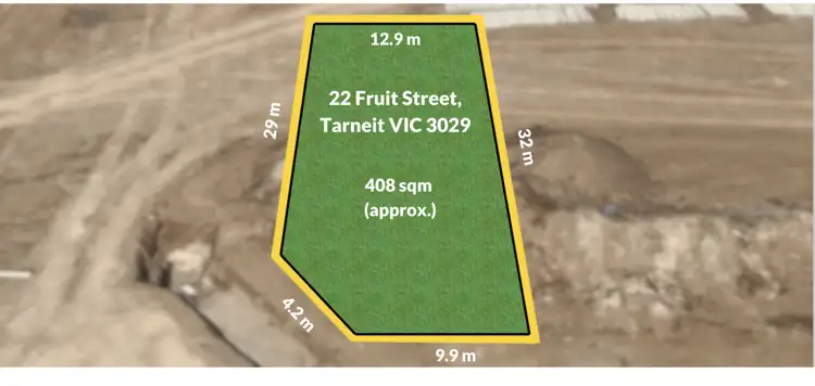 Main view of Homely land listing, 22 Fruit Street, Tarneit VIC 3029