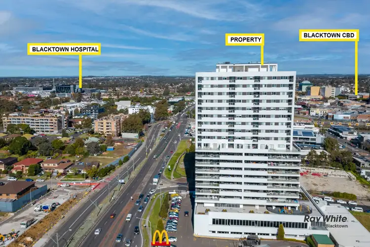 Main view of Homely unit listing, 1804/5 SECOND Avenue, Blacktown NSW 2148