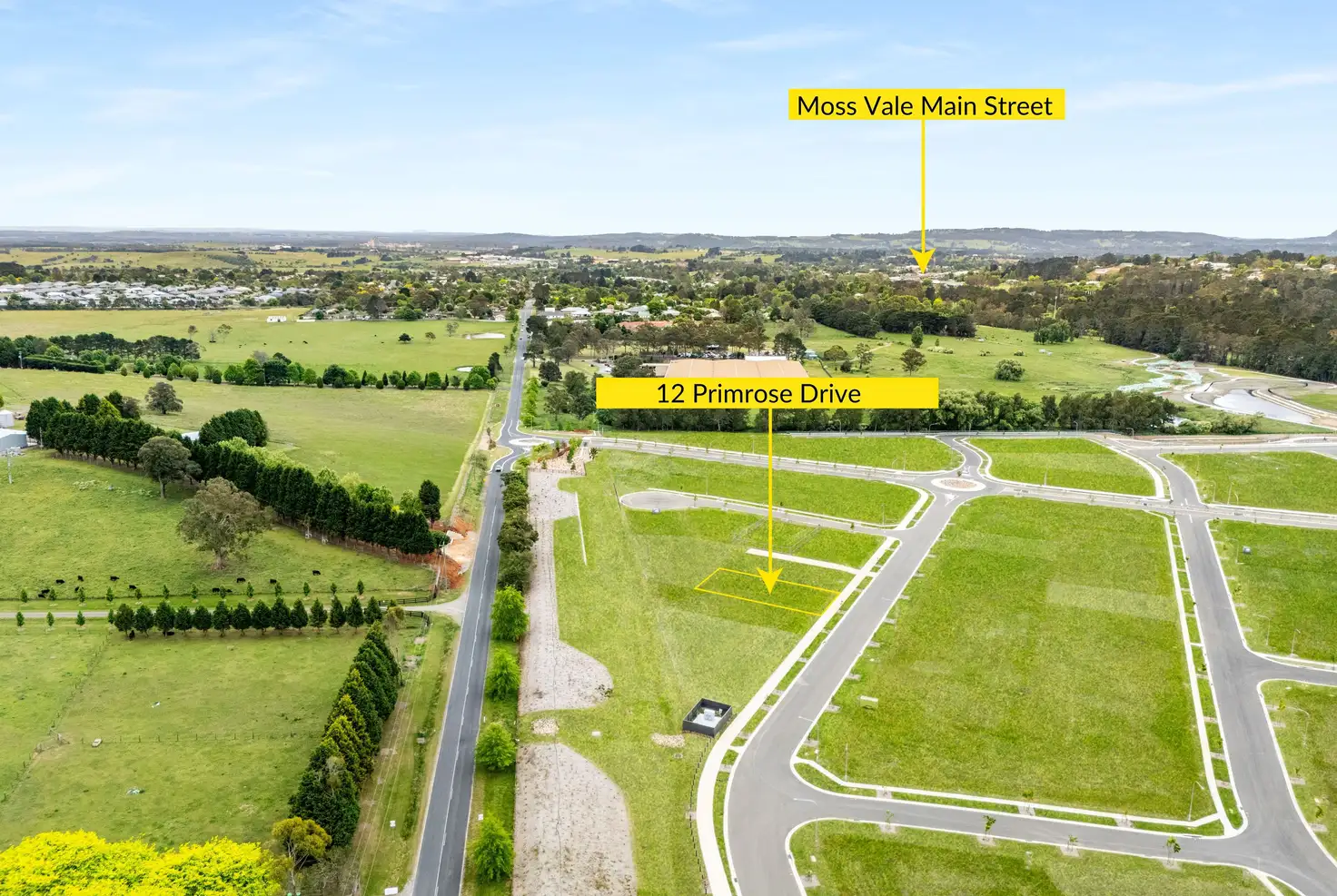 Main view of Homely land listing, 12 Primrose Drive, Moss Vale NSW 2577