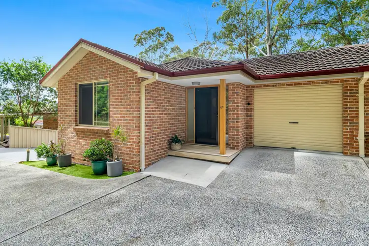 Main view of Homely townhouse listing, 61 Kookaburra Street, Kincumber NSW 2251