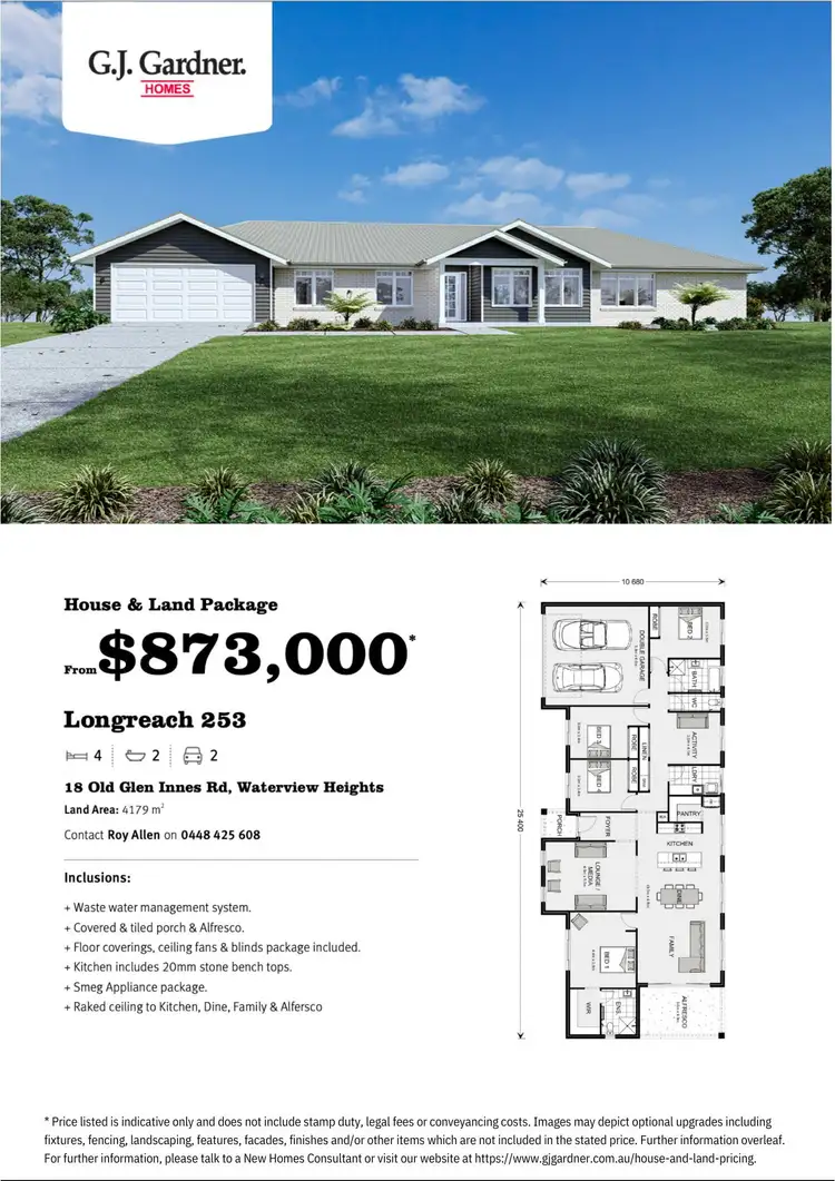 Second view of Homely land listing, Lot 12 Old Glen Innes Road, Waterview Heights NSW 2460