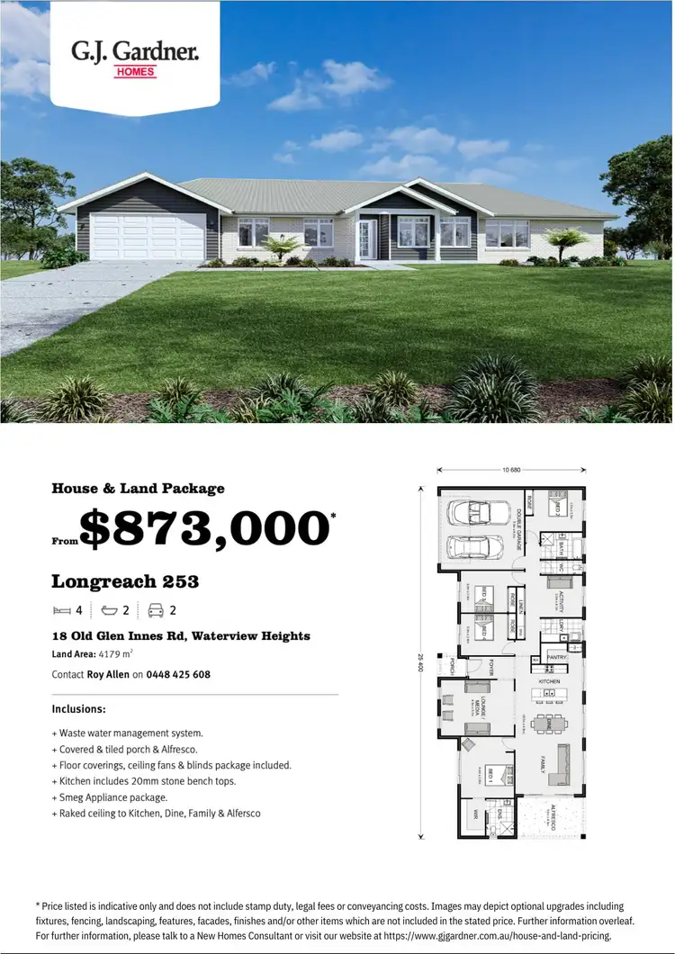Second view of Homely land listing, Lot 11 Old Glen Innes Road, Waterview Heights NSW 2460