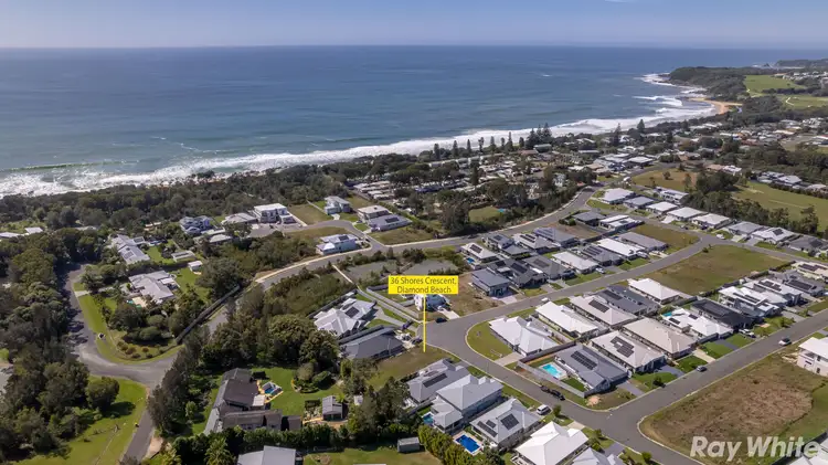 Main view of Homely land listing, 36 Shores Crescent, Diamond Beach NSW 2430