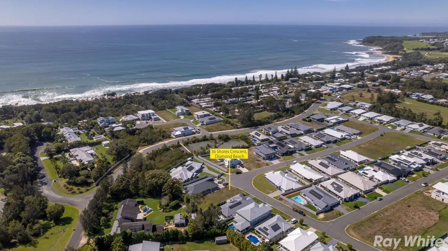 Main view of Homely land listing, 36 Shores Crescent, Diamond Beach NSW 2430