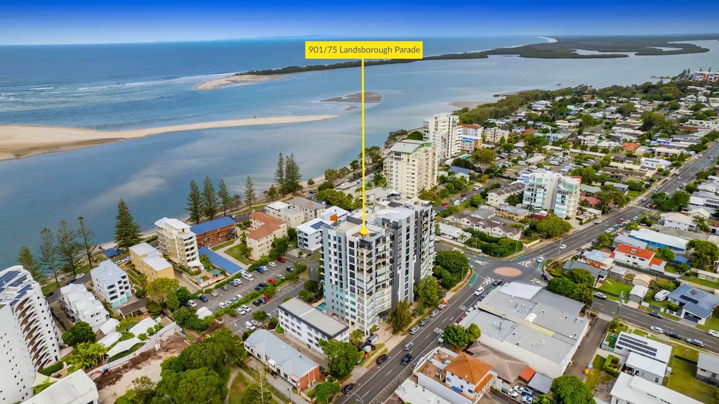 Main view of Homely unit listing, Unit 901/75 Landsborough Parade, Golden Beach QLD 4551