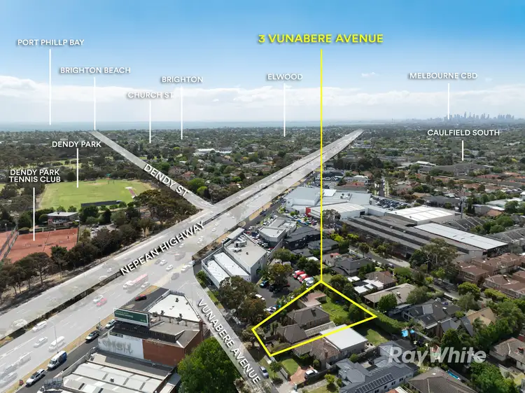 Second view of Homely house listing, 3 Vunabere Avenue, Bentleigh VIC 3204