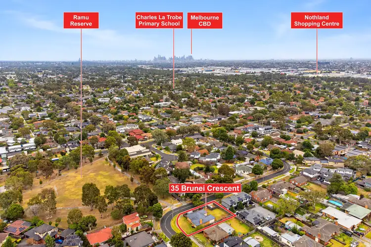 Second view of Homely house listing, 35 Brunei Crescent, Heidelberg West VIC 3081