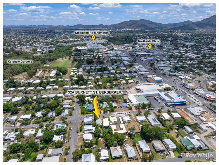 Second view of Homely house listing, 32A Burnett Street, Berserker QLD 4701