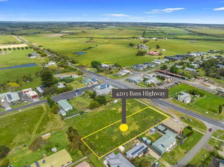 Main view of Homely land listing, 4203 Bass Highway, Dalyston VIC 3992