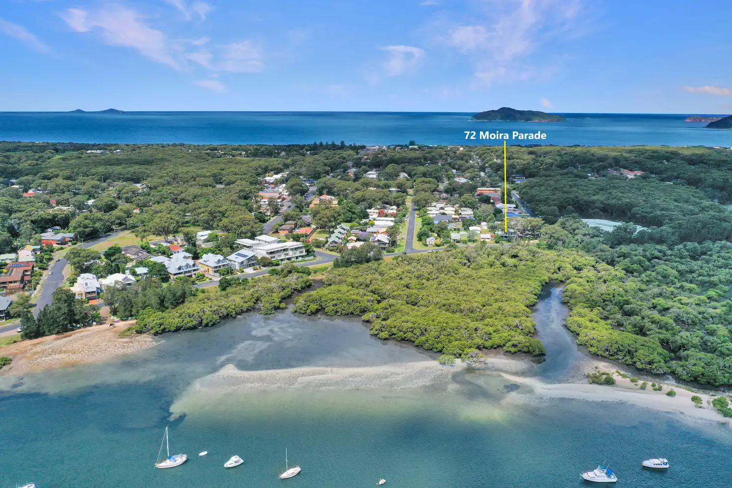 Main view of Homely house listing, 72 Moira Parade, Hawks Nest NSW 2324