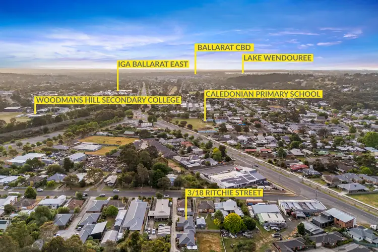 Fourth view of Homely townhouse listing, 3/18 Ritchie Street, Brown Hill VIC 3350
