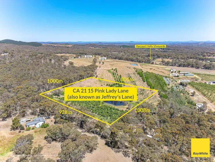 Third view of Homely land listing, CA 21 15 Pink Lady Lane (Jeffrey's Lane), Harcourt VIC 3453