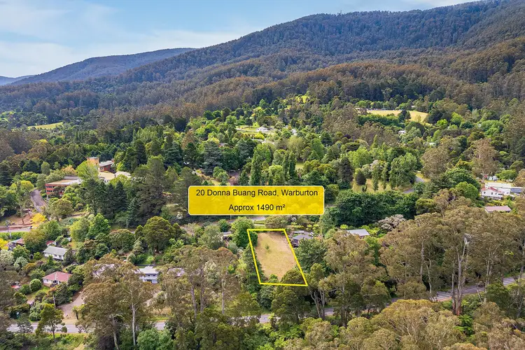 Main view of Homely land listing, 20 Donna Buang Road, Warburton VIC 3799