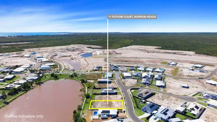 Second view of Homely land listing, 11 Fathom Court, Burrum Heads QLD 4659