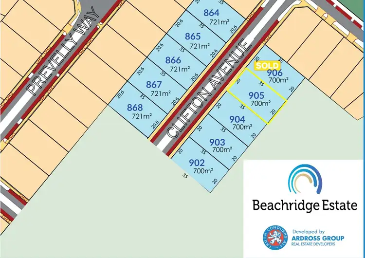Third view of Homely land listing, Lot 905 Clifton Avenue, Jurien Bay WA 6516