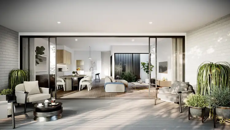 Second view of Homely townhouse listing, The Reserve Denman, Expansive Terrace On Coree Park, Denman Prospect ACT 2611