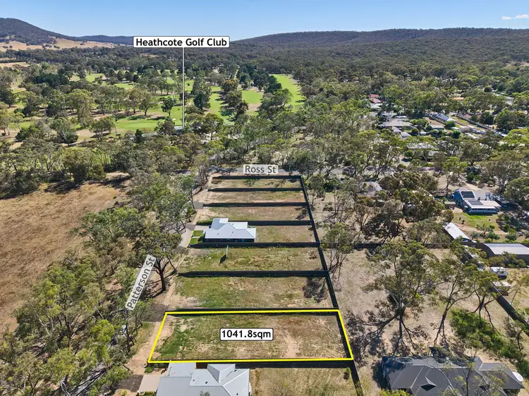 Main view of Homely land listing, 34 Patterson Street, Heathcote VIC 3523