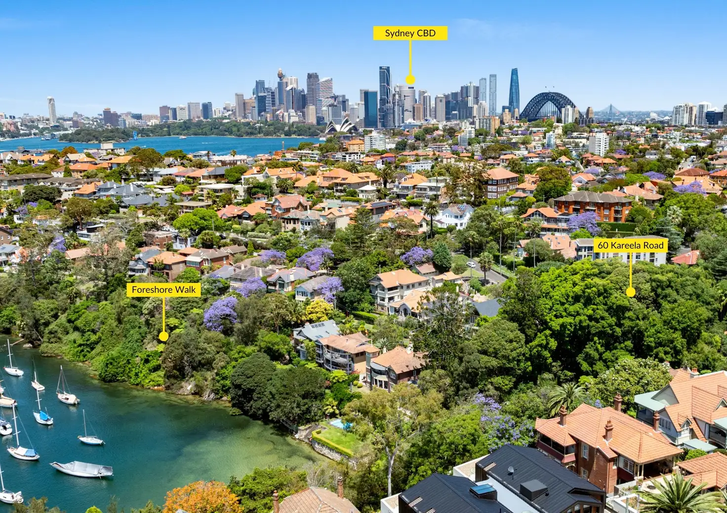 Main view of Homely land listing, 60 Kareela Road, Cremorne Point NSW 2090