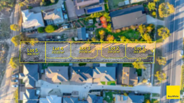 LOT 1 - 5, 45 Strickland Road, East Bendigo VIC 3550