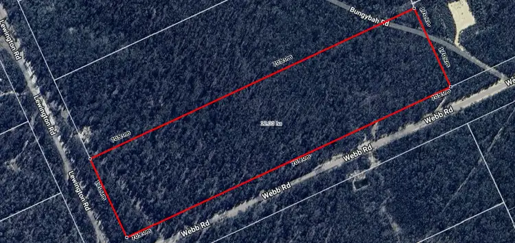 Main view of Homely land listing, 102 Lewington Road, Weranga QLD 4405
