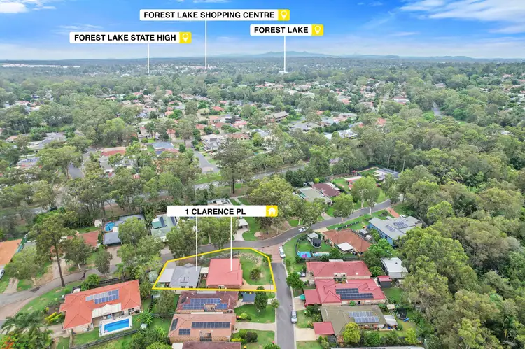 Main view of Homely house listing, 1 Clarence Place, Forest Lake QLD 4078