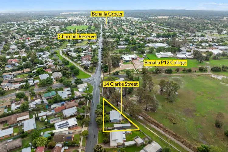 Second view of Homely house listing, 14 Clarke Street, Benalla VIC 3672