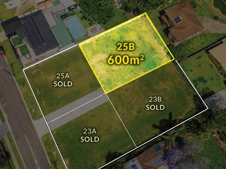 Main view of Homely land listing, 25B Binnalong Street, Rochedale South QLD 4123