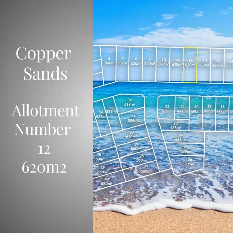 Lot 12 Copper Sands, North Beach SA 5556