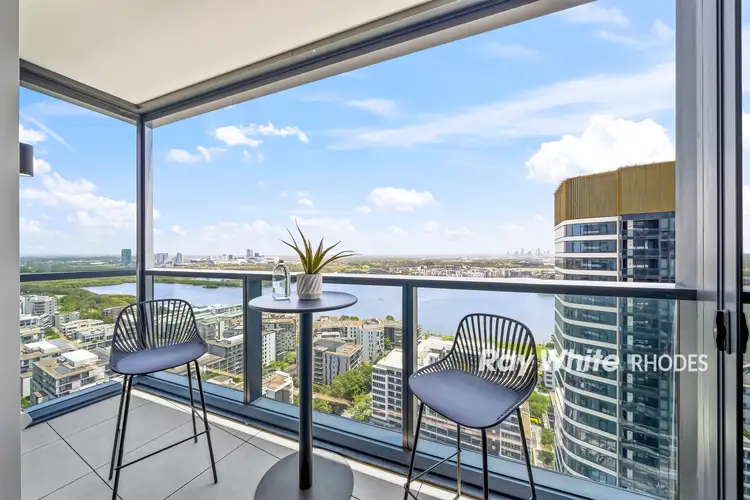 Second view of Homely apartment listing, 2409/8 Walker Street, Rhodes NSW 2138