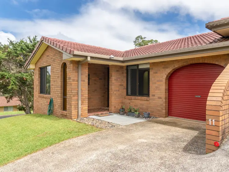 Main view of Homely semi-detached listing, 1/11 Graeme Avenue, Goonellabah NSW 2480