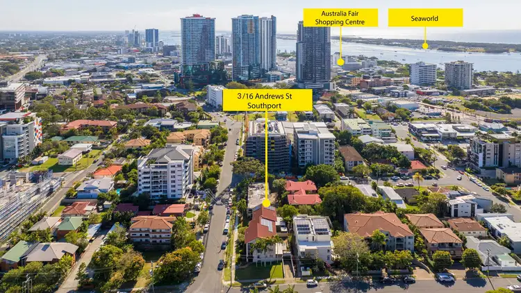 Third view of Homely apartment listing, 3/16 Andrews Street, Southport QLD 4215