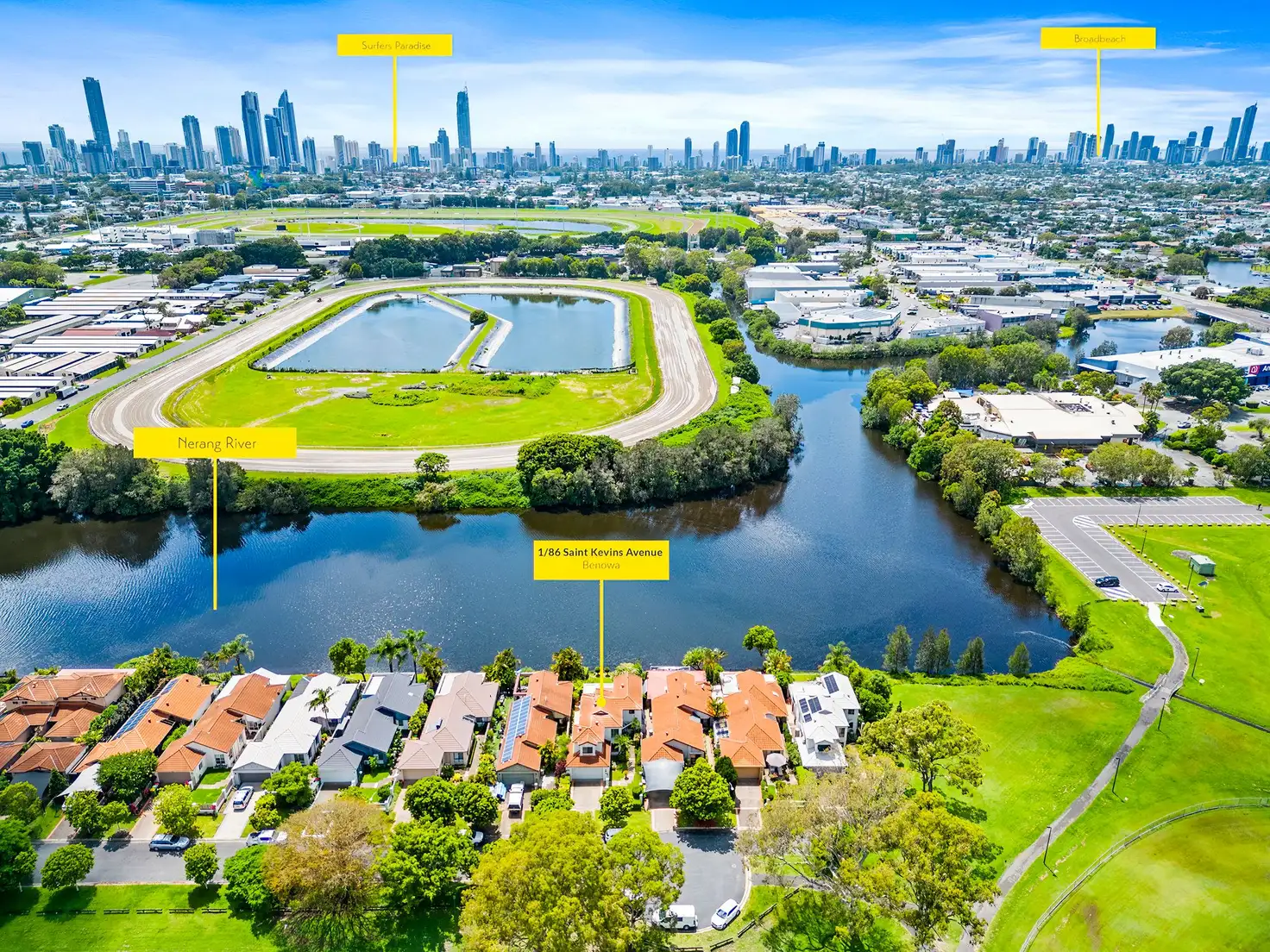 Main view of Homely semi-detached listing, 1/86 St Kevins Avenue, Benowa QLD 4217