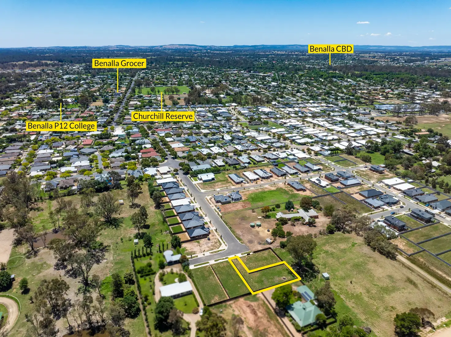 Main view of Homely land listing, 15 Meretz Avenue, Benalla VIC 3672