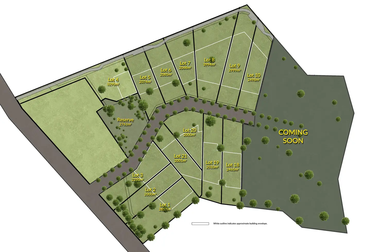 Main view of Homely land listing, LOT 1-5, 7-10 & 18-21, 35 Sheltons Road, Kangaroo Flat VIC 3555