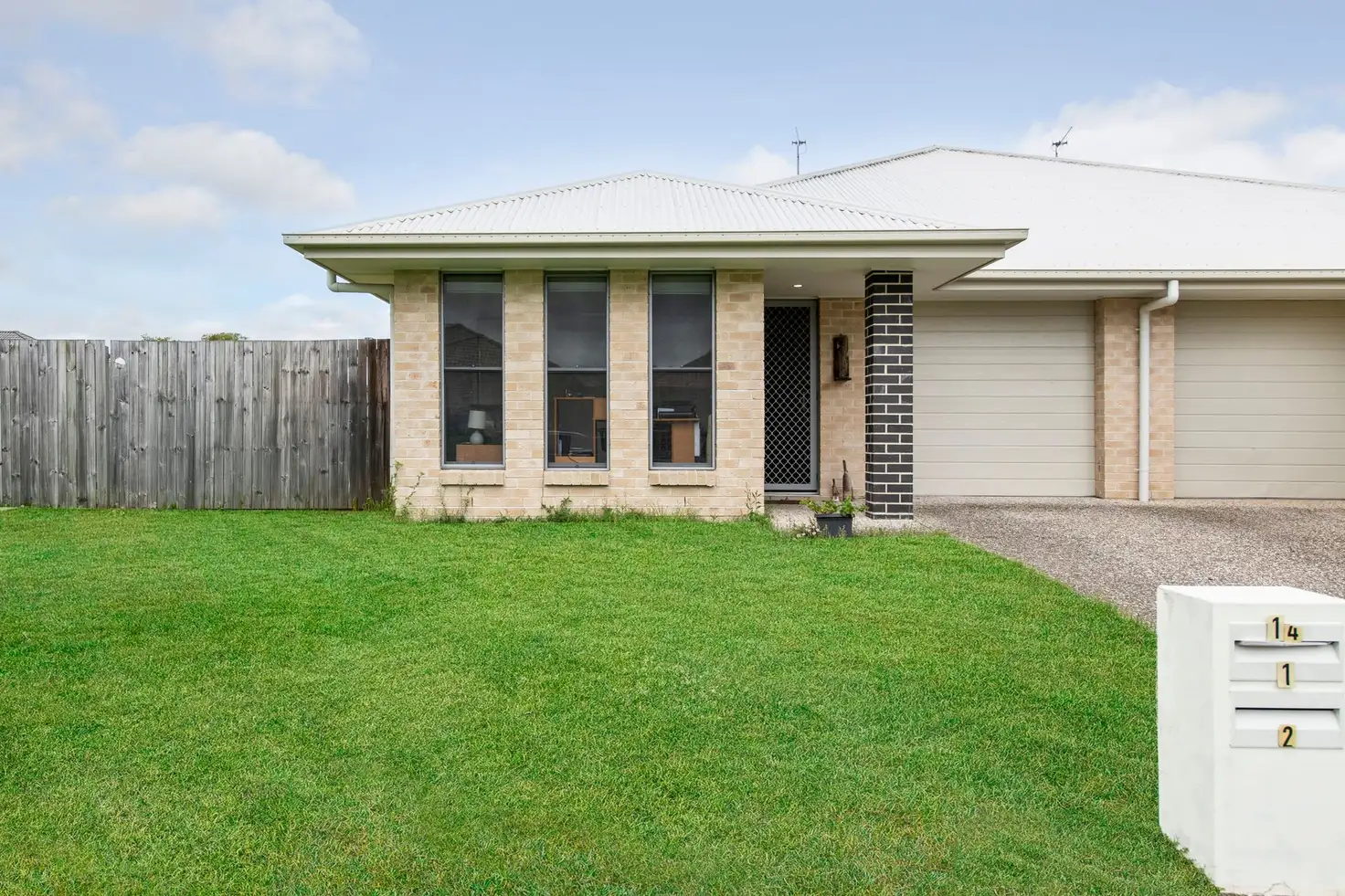 Main view of Homely semi-detached listing, 1&2/14 Custodian Crescent, Ormeau QLD 4208