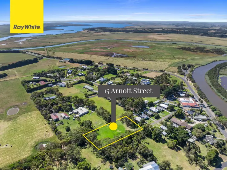 Main view of Homely land listing, 15 Arnott Street, Tarwin Lower VIC 3956