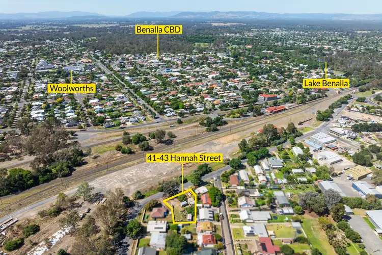 Second view of Homely house listing, 41-43 Hannah Street, Benalla VIC 3672