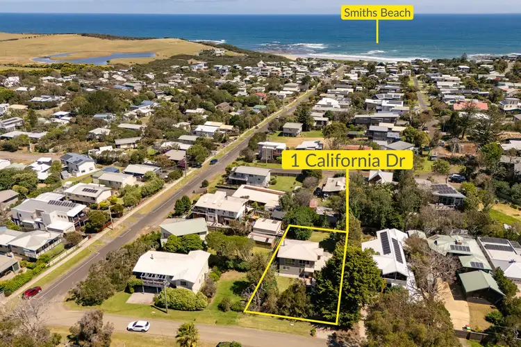 Main view of Homely house listing, 1 California Drive, Smiths Beach VIC 3922